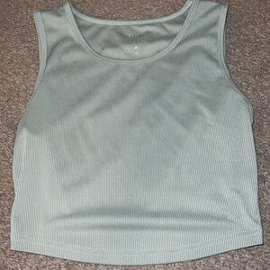 Sage green tank top